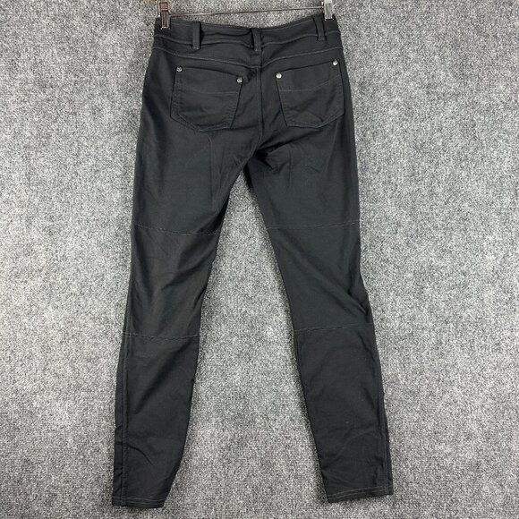 Athleta Pants Womens Small Skinny Pant Black Stretch Back and Front Pockets - Picture 6 of 7